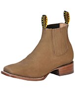 Botines Rodeo Nobuck Color Café Claro El General 126195
