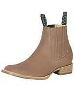Botines Rodeo Nobuck Color Caoba La Barca 126408