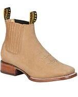 Botines Rodeo Horma Australiana Color Arena Suela de Cuero