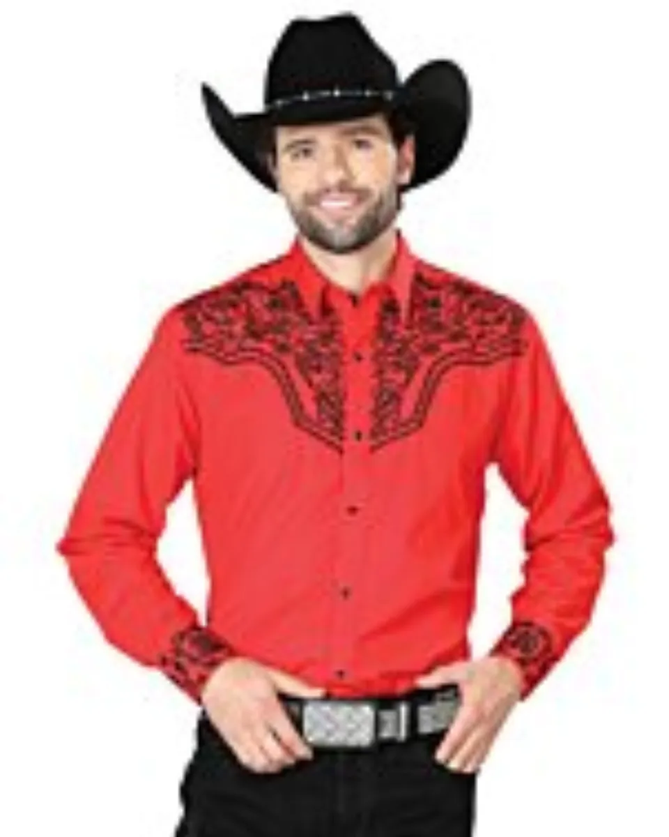 Camisa Bordada Vaquera El Señor De Los Cielos 43302