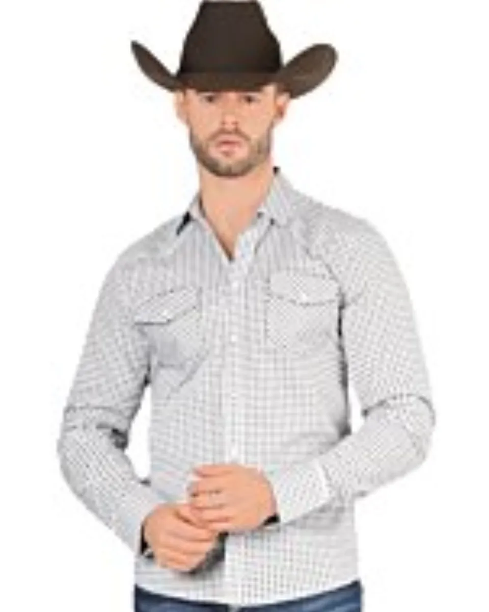Camisa Vaquera Corte Moderno Blanca Montero 3300
