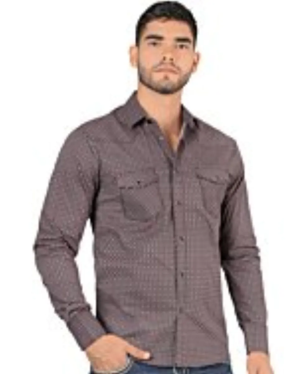 Camisa Vaquera Corte Moderno Negra Montero 3300