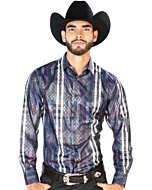 Camisa Casual Negra M/L El Señor De Los Cielos 43769