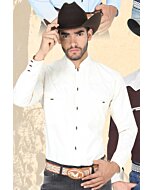 Camisa Charra El Señor De Los Cielos 123910 Beige