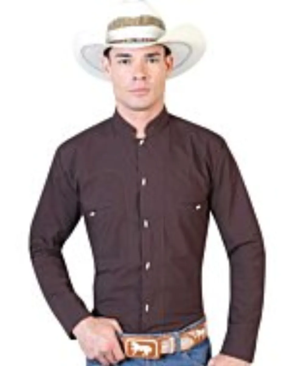 Camisa Charra Café El Señor De Los Cielos 124911