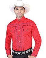 CAMISA CHARRA ROJA EL GENERAL 2019-115