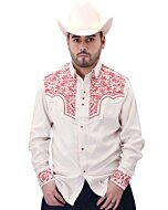 Camisa Vaquera Gamuza Bordada WD Boots 11-931