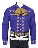 Camisa Azul Charra Tradicional WD 11-877