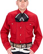 Camisa Charra Coleadero WD Boots 771 Color Rojo