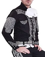 Camisa Charra El Dorado WD11-808 Color Negro