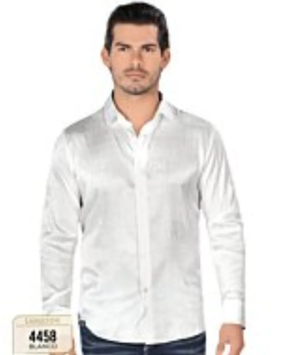 Camisa Blanca De Moda Lamasini 4458