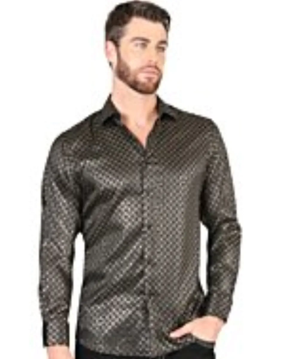 Camisa Negra De Moda El Señor De Los Cielos 44550