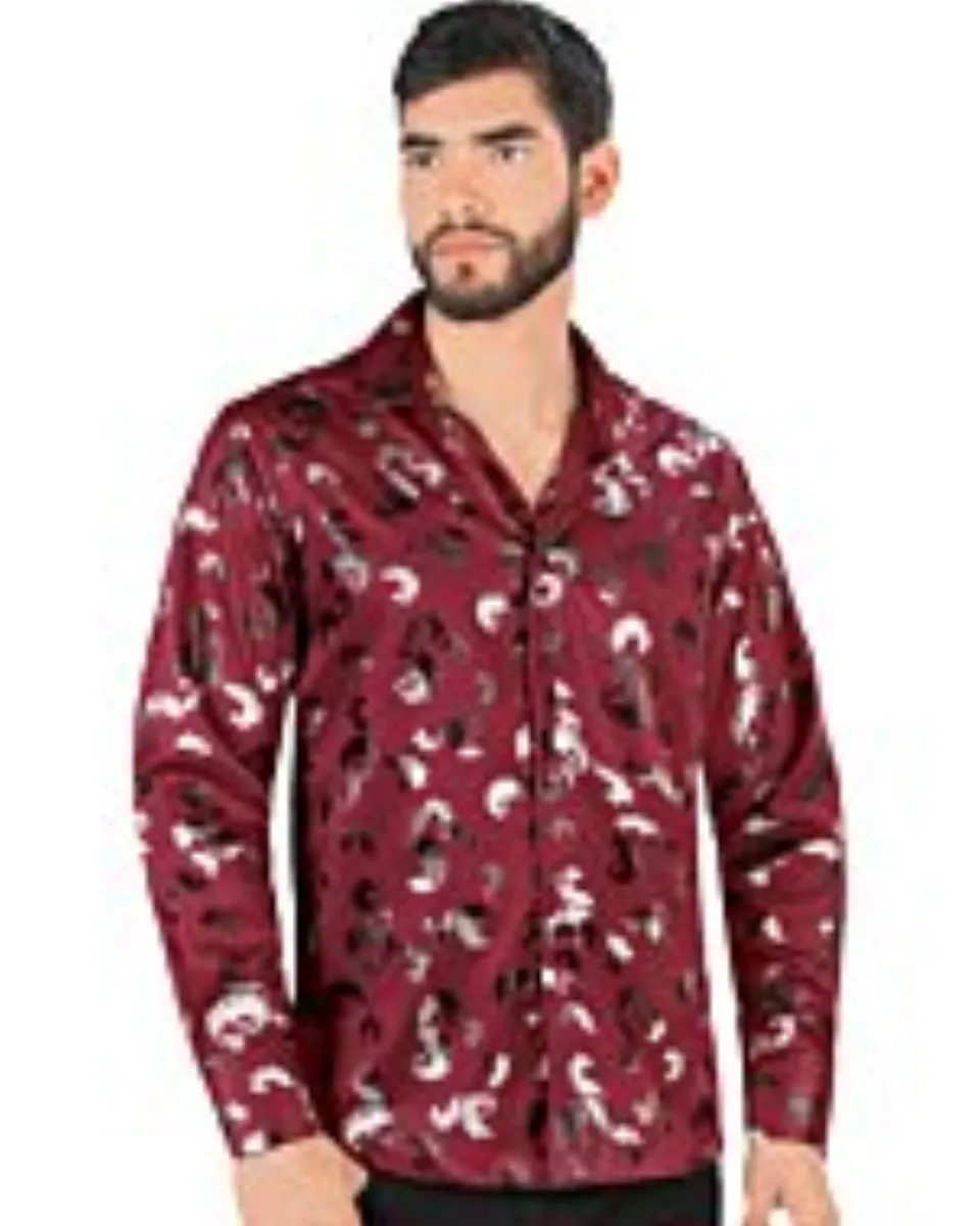 Camisa Vino Modern Fit Montero 0806