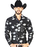 Camisa Negra Fina El Señor De Los Cielos 43777