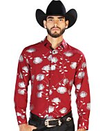 Camisa Roja Fina El Señor De Los Cielos 43778