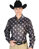 Camisa Fina El Señor De Los Cielos 43785 Color Negro