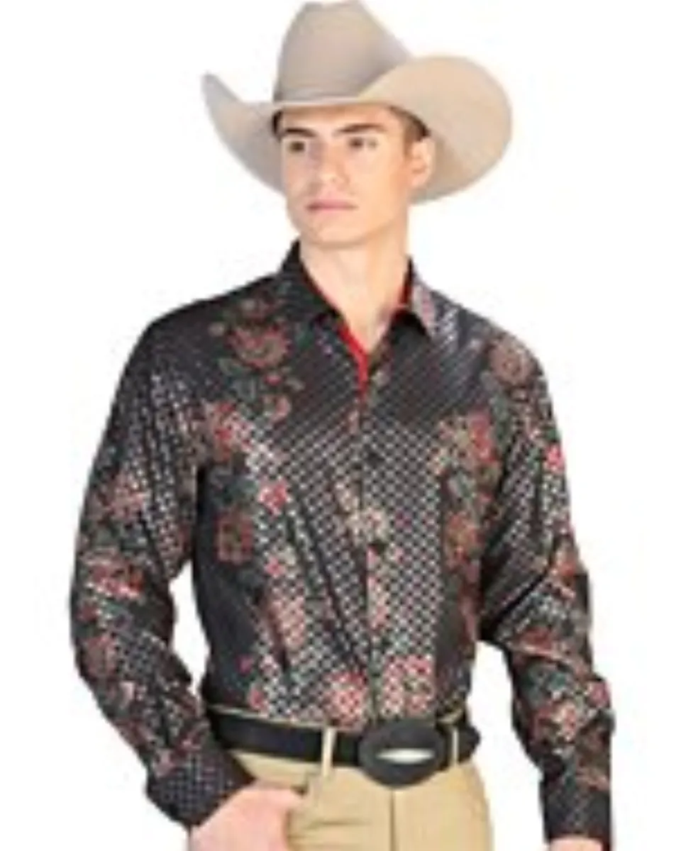 Camisa Negra Fina El Señor De Los Cielos 43857
