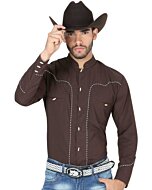 Camisa Charra El Señor De Los Cielos 123920 Café