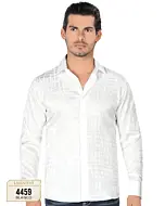 Camisa Blanca Modern Fit Moda Lamasini 4459