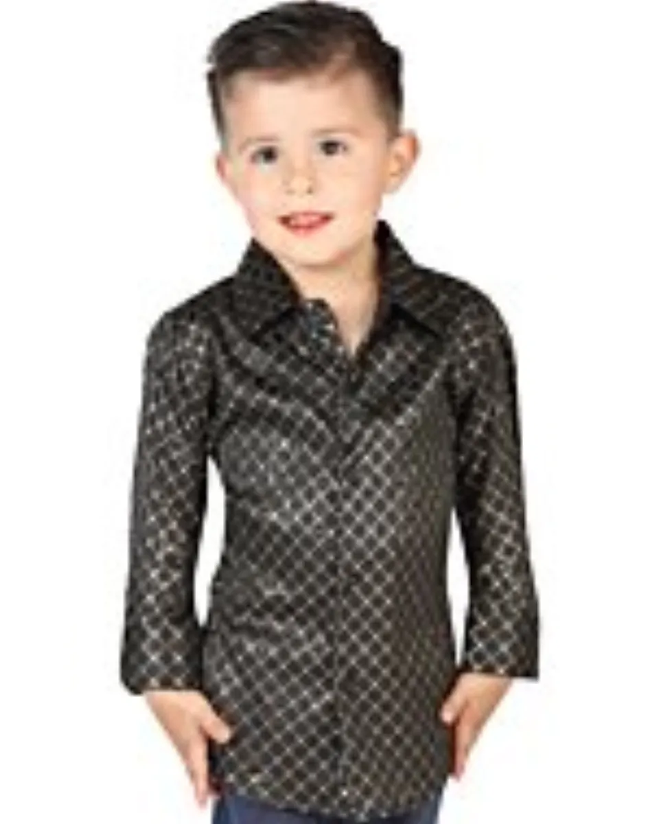 Camisa Negra De Vestir Para Niño El General 44568