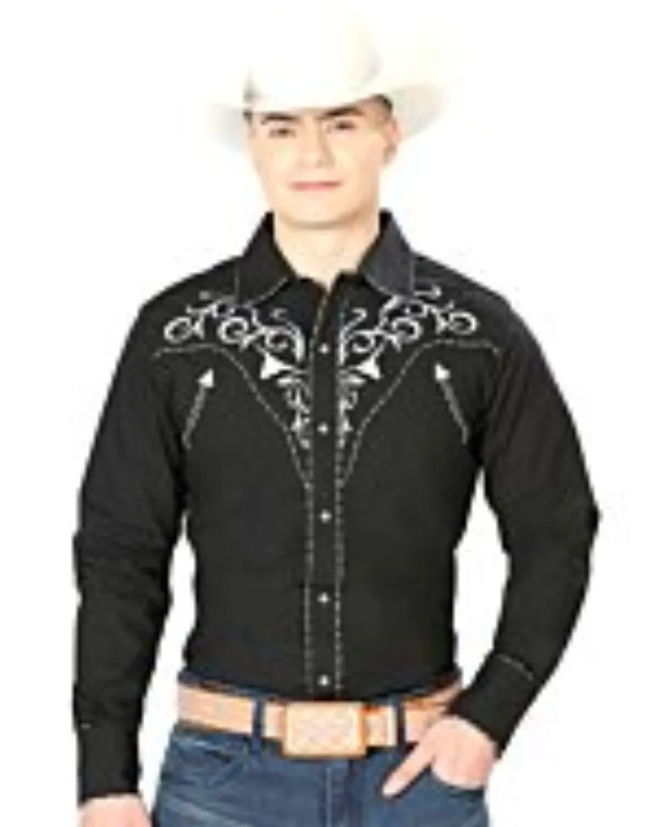 Camisa Charra Negra El General 41003