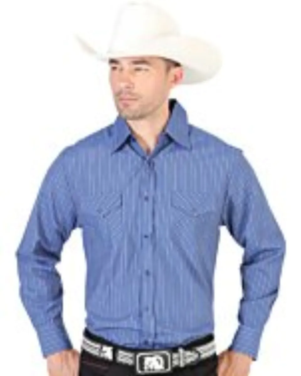 CAMISA VAQUERA EL GENERAL 2019-53 COLOR AZUL MARINO