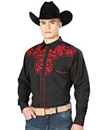 Camisa Vaquera Negra El Señor De Los Cielos 43297