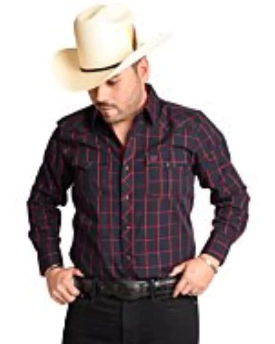 Camisa Vaquera A Cuadros Rojos WD 11-899