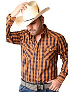 Camisa Vaquera A Cuadros Color Mostaza WD 11-879