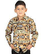 Camisa Color Mostaza Vaquera Para Niño El General 44442