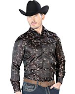 Camisa Color Café Jacquard Centenario 43714