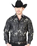 Camisa Vaquera Fina ESDLC 43817 Negra