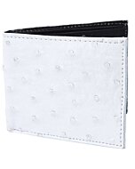 Cartera Avestruz Original WD 10-1699 Blanca