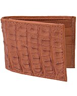 Cartera Piel De Caimán Original WD 10-1684 Cognac