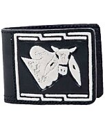 Cartera Piteada Toro Cebú WD 10-1781 Negra