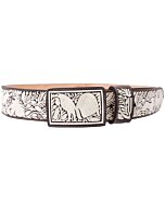 Cinto Vaquero Café Pita Fina WD 11-1668