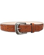 Cinto Rodeo De Piel Color Ladrillo Para Mujer WD 11-1589