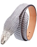 Cinto Vaquero Cobra Con Cabeza WD Boots 10-1524 Color Natural