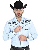 Camisa Azul Vaquera El General 41207