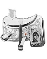 Hebilla Charra Montura Plateada WD 11-1408