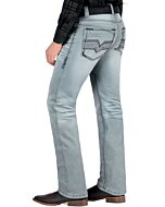 Jeans Vaqueros Gris Lamasini Moderno 1868
