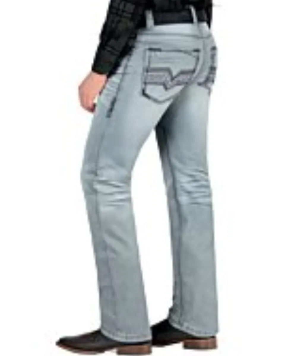 Jeans Vaqueros Gris Lamasini Moderno 1868