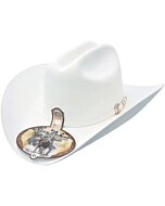 Texana Larry Mahan's 500x Superior Brim 4" Color Blanco