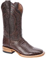Botas Rodeo Color Café Piel Con Grabado Lizard WD 11-295