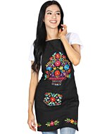 Mandil Artesanal Bordado 603156 Negro