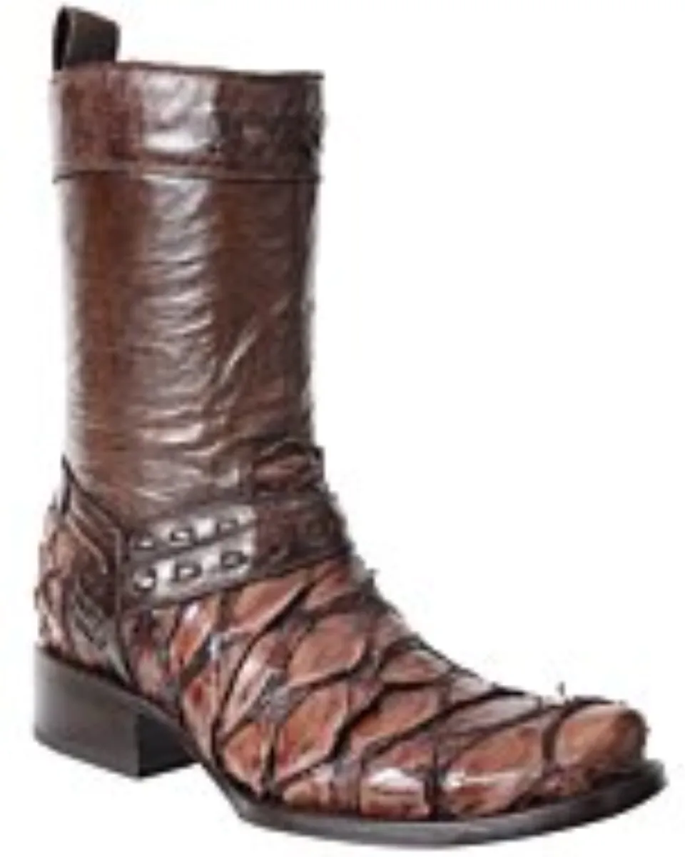 Pirarucu Original Bota Con Zipper WD 11-013 Café