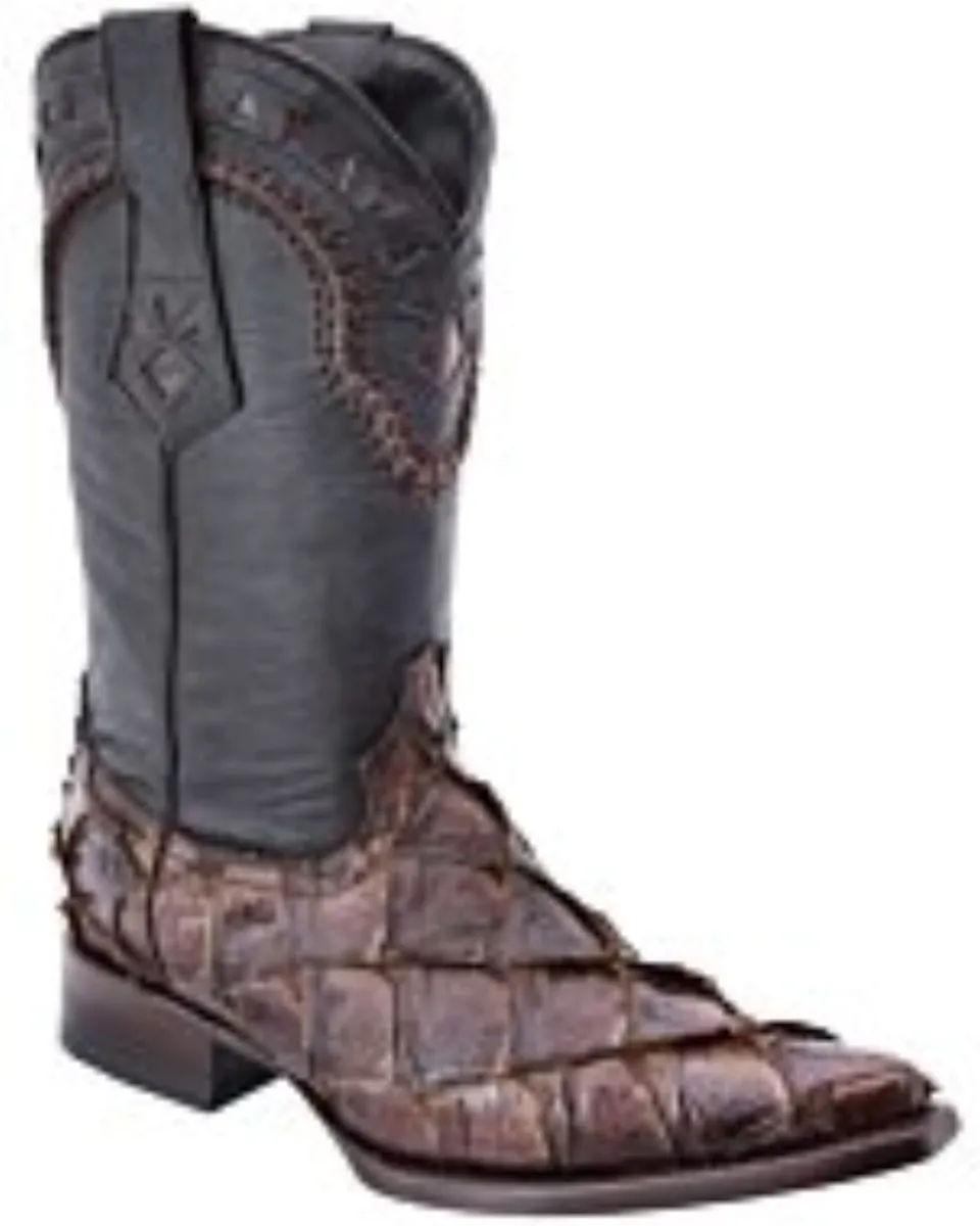 Botas Vaqueras Pirarucú WD Boots 11-044 Color Café
