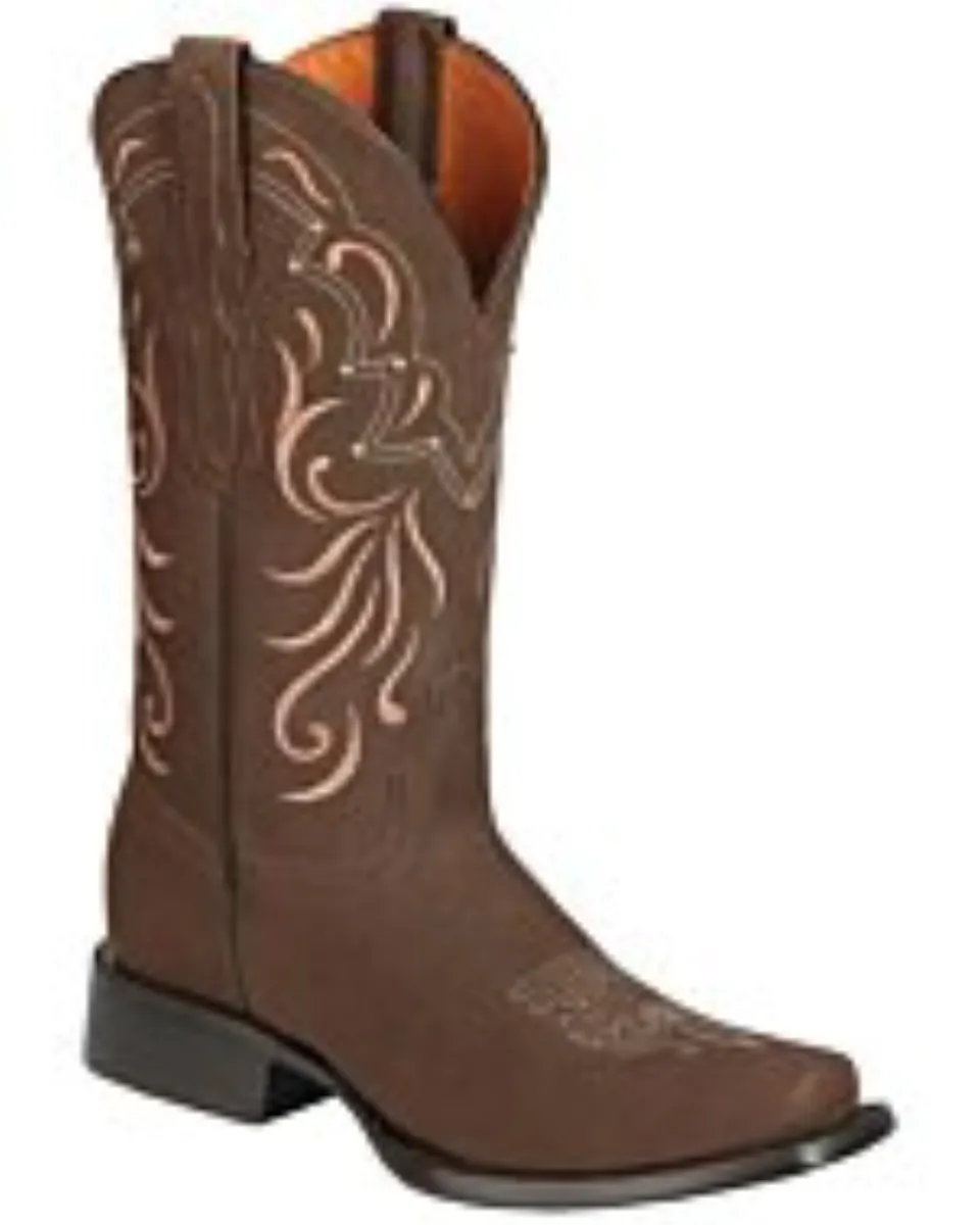 Bota Nobuck Color Camel Rodeo Para Mujer El General 44849
