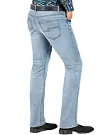 Pantalón Montero Mezclilla Corte Recto Light Blue 5308