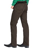 Pantalón Stretch Color Café Para Hombre Montero 5602